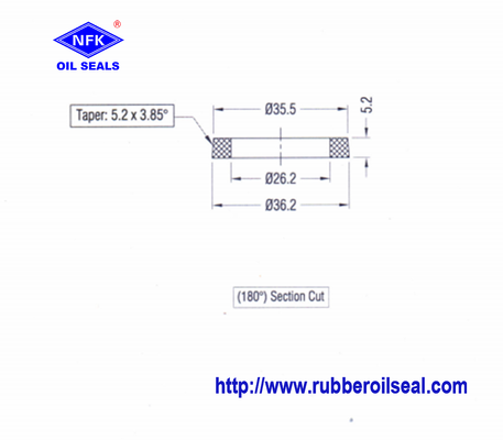Chinese Factory Seal Supplier Custom Seals Brown FKM Rubber Hydraulics Seal