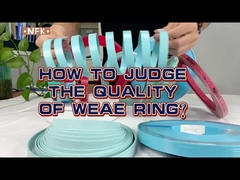 Matériau PTFE Anneaux hydrauliques d'usure à haute élasticité résistant à l'usure pour mécanique