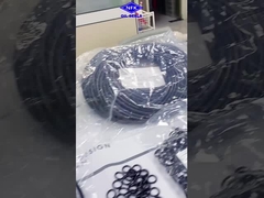 Joints toriques japonais en caoutchouc noir NBR de gros, de haute qualité, pour l'industrie de la construction